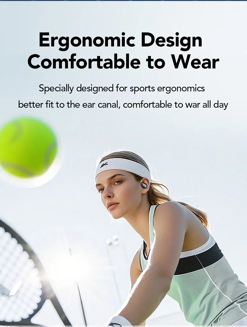 HTC NE27 Bluetooth 5.4 AI Translator Earbuds with LCD Touchscreen – ENC Noise Reduction, LED Glowing Earhook, Smart Wireless Headphones