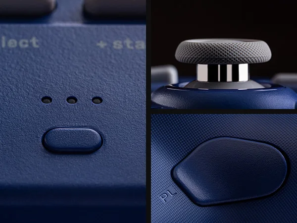 8BitDo Pro 3 Bluetooth Gamepad Wireless Gaming Controller for Switch 1/2, Windows, Apple, with TMR Joysticks Swappable Button