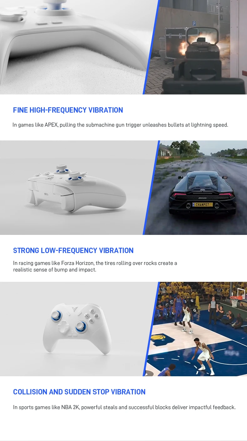 Flydigi Direwolf 4 Wireless Gaming Controller Support PC NINTENDO SWITCH Android iOS Phone 1000 hz Wired/Wireless Polling Rate