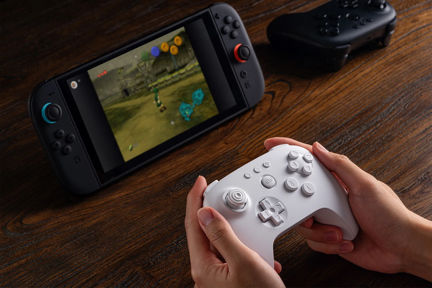 8BitDo N64 Bluetooth Controller with Hall Effect Joysticks for Analogue 3D, Switch, Switch 2, Windows, Android Game Accessories