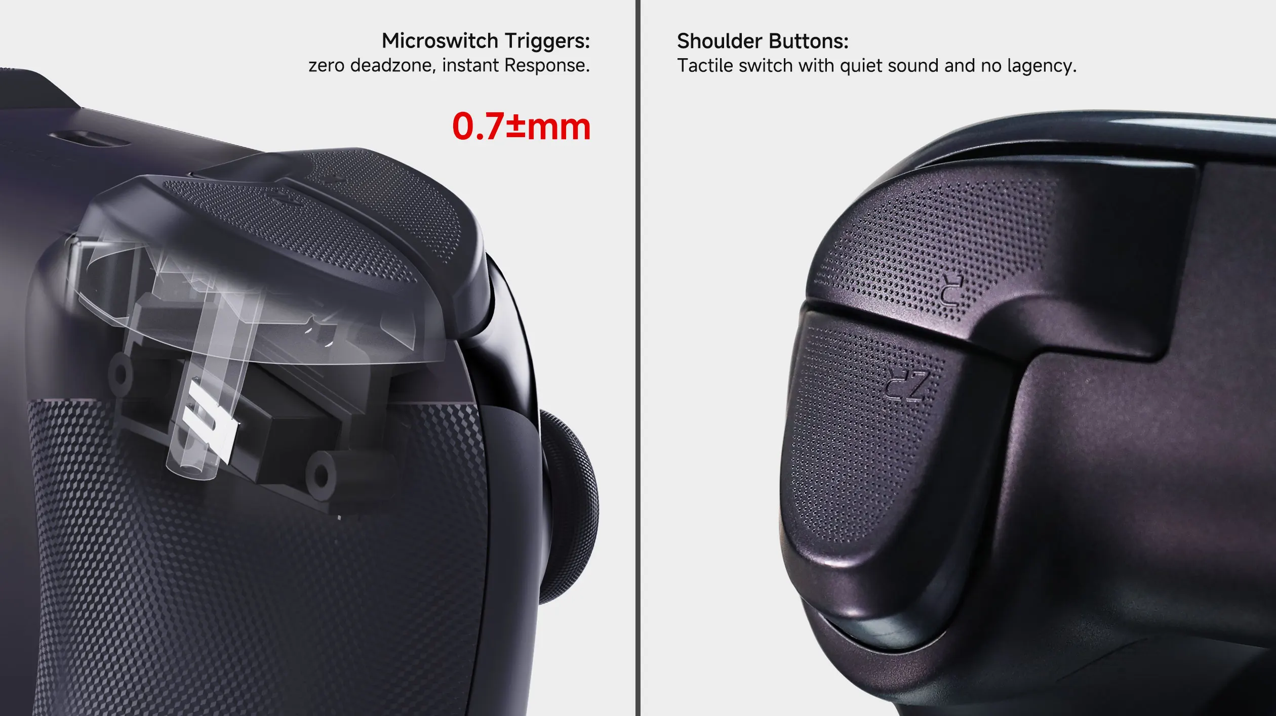 MOBAPAD CHITU 2 HD Mechanical Game Controller for Nintendo Switch 1/2, PC, Android, iOS with TMR Glide Sticks Gamepad