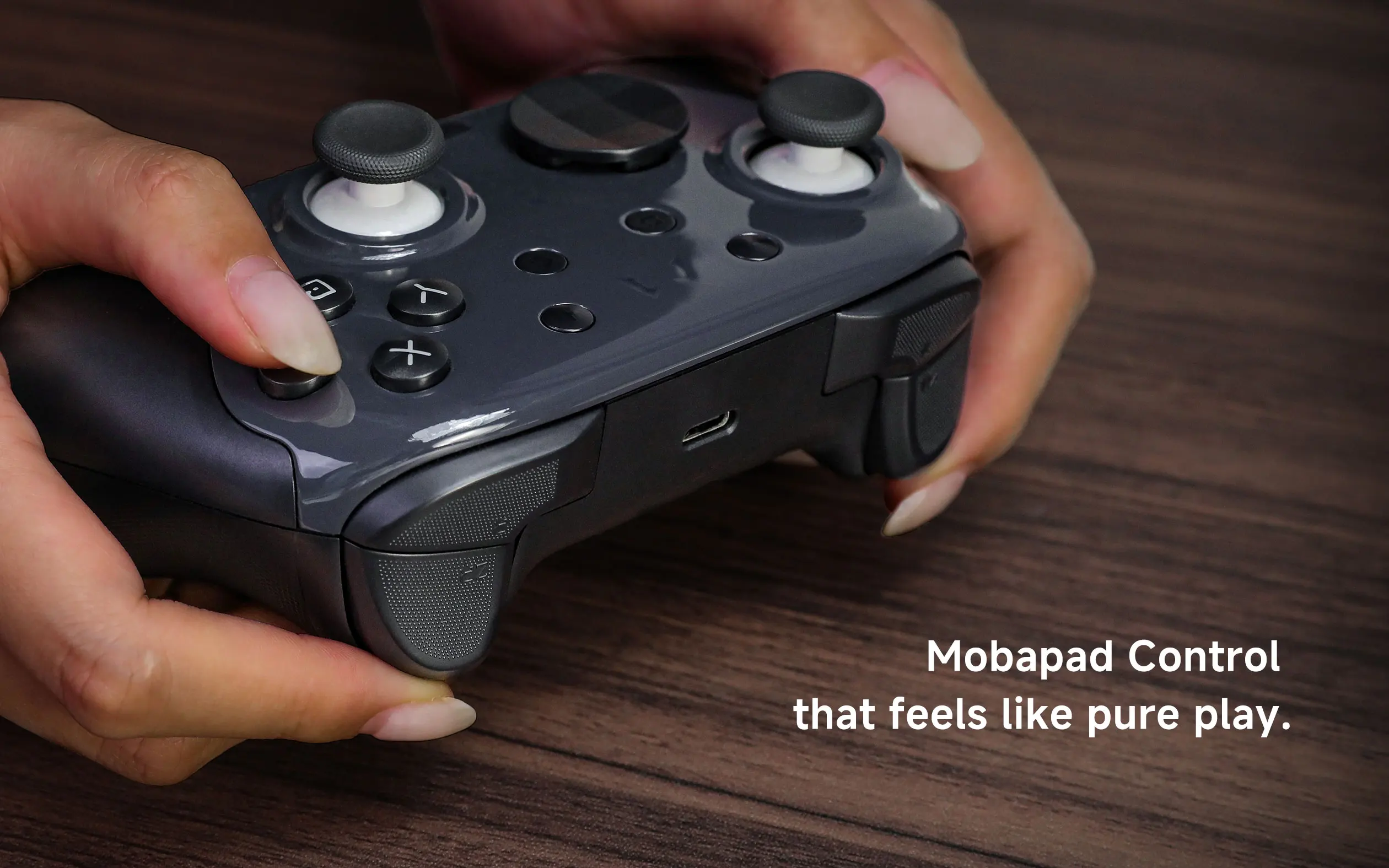 MOBAPAD CHITU 2 HD Mechanical Game Controller for Nintendo Switch 1/2, PC, Android, iOS with TMR Glide Sticks Gamepad