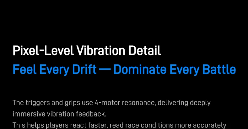 Flydigi Vader 5 Pro Gaming Controller 8 Additional Buttons Top-Tier Ultra-Low Latency FORCESWITCH Triggers Wireless Gamepad