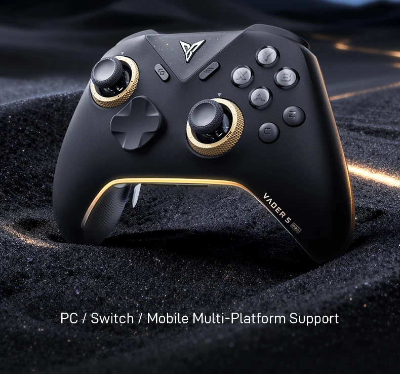 Flydigi Vader 5 Pro Gaming Controller 8 Additional Buttons Top-Tier Ultra-Low Latency FORCESWITCH Triggers Wireless Gamepad