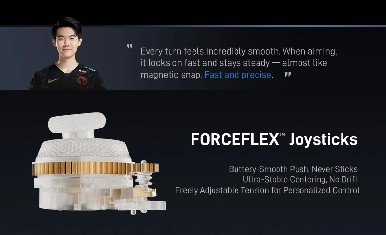 Flydigi Vader 5 Pro Gaming Controller 8 Additional Buttons Top-Tier Ultra-Low Latency FORCESWITCH Triggers Wireless Gamepad