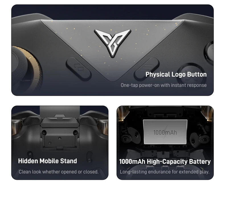 Flydigi Vader 5 Pro Gaming Controller 8 Additional Buttons Top-Tier Ultra-Low Latency FORCESWITCH Triggers Wireless Gamepad