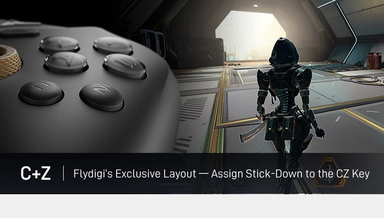 Flydigi Vader 5 Pro Gaming Controller 8 Additional Buttons Top-Tier Ultra-Low Latency FORCESWITCH Triggers Wireless Gamepad