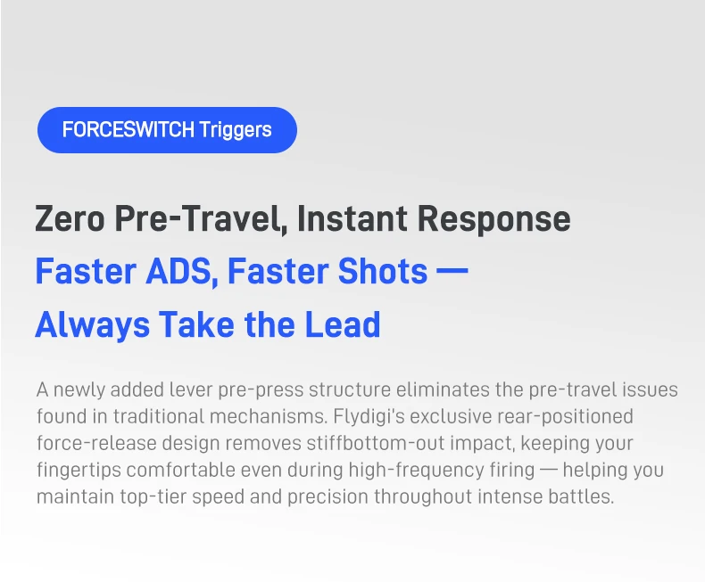 Flydigi Vader 5 Pro Gaming Controller 8 Additional Buttons Top-Tier Ultra-Low Latency FORCESWITCH Triggers Wireless Gamepad