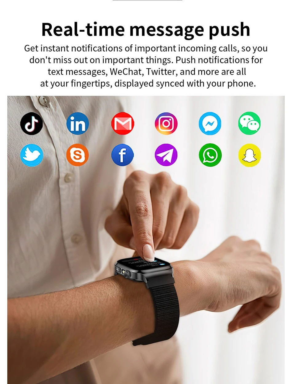 2026 Health Care Smart Watch Men Women BMI Analysis Uric Acid Blood Lipids Blood Pressure Monitoring BT Call AMOLED Smartwatch