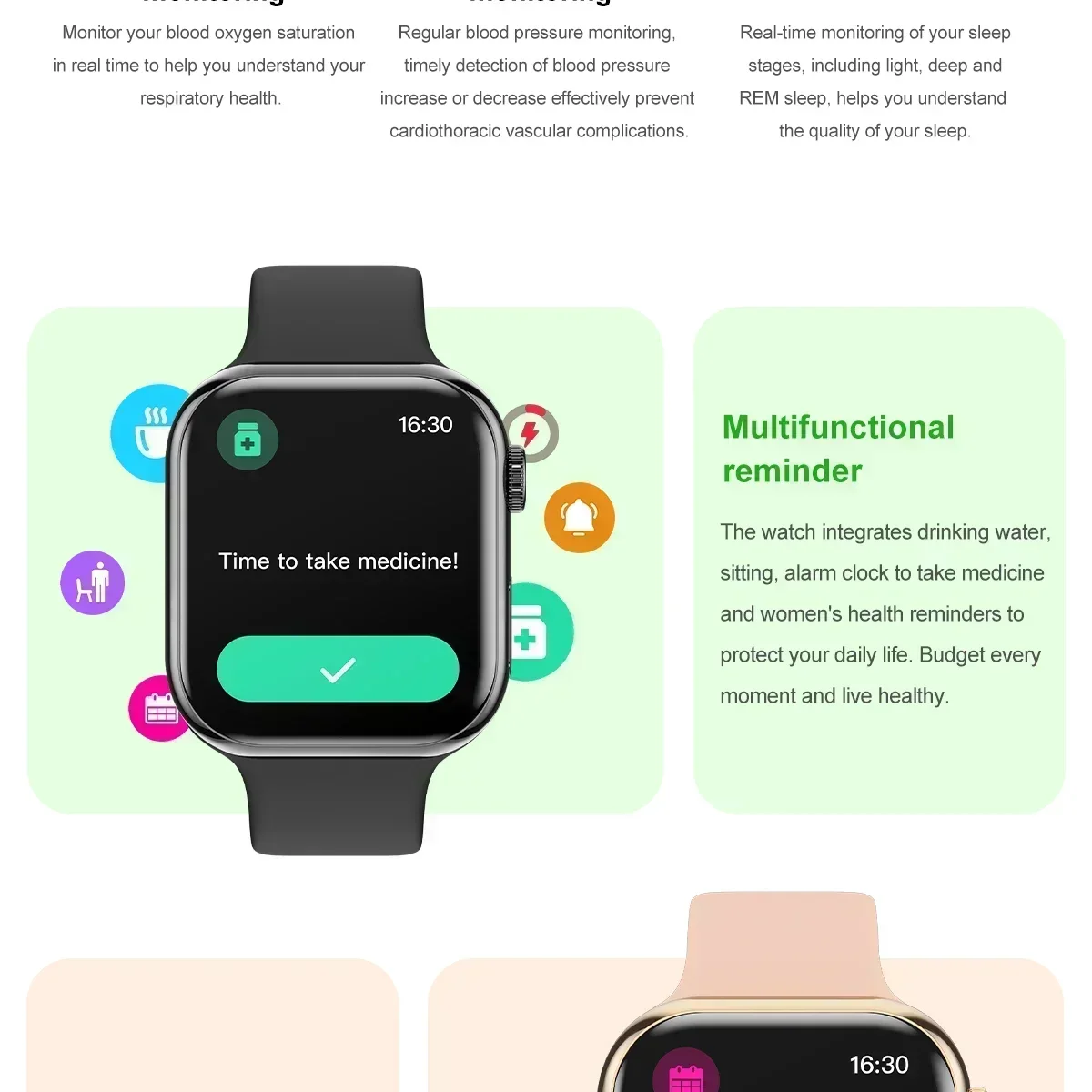 2026New GPS Smart Watch Series 10 For Apple Watch 10 Memory Music Video Bluetooth Call Waterproof NFC Smartwatch For Android IOS