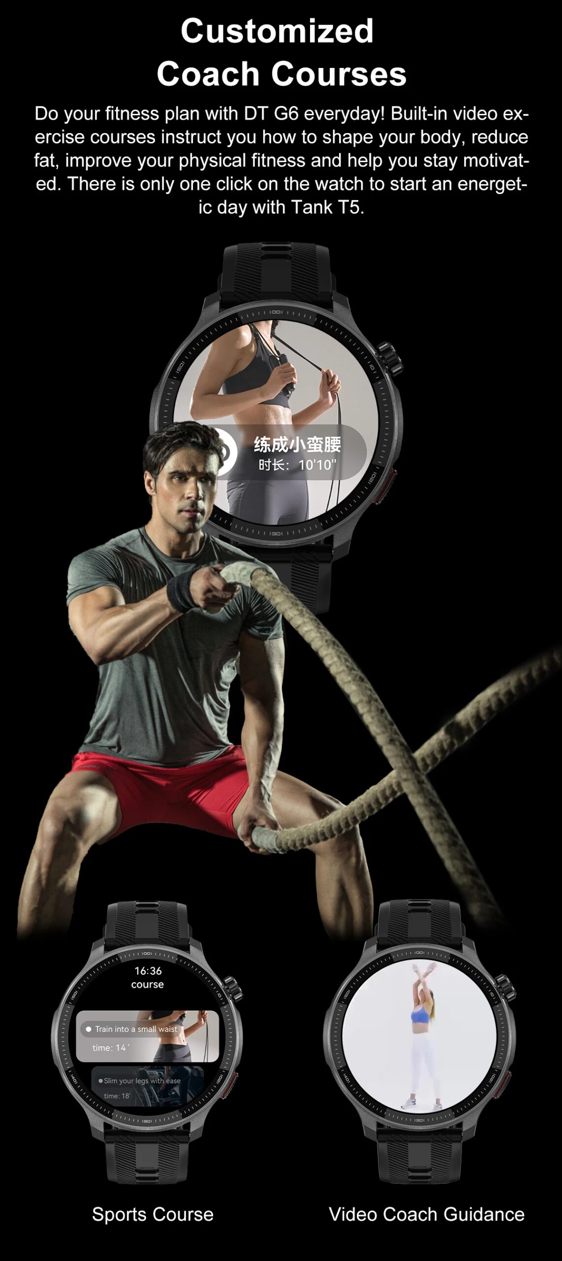 2026 New Military T-Rex3 GPS Map Navigation Smart Watch 4GB RAM Compass 1.43-inch AMOLED Screen 3ATM Call Sports Smartwatch Men