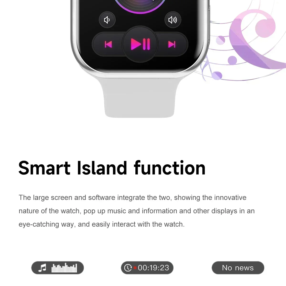 New GPS Smart Watch Series 10 For Apple Watch 10 Memory Music Video Bluetooth Call Waterproof NFC Smartwatch For Android IOS