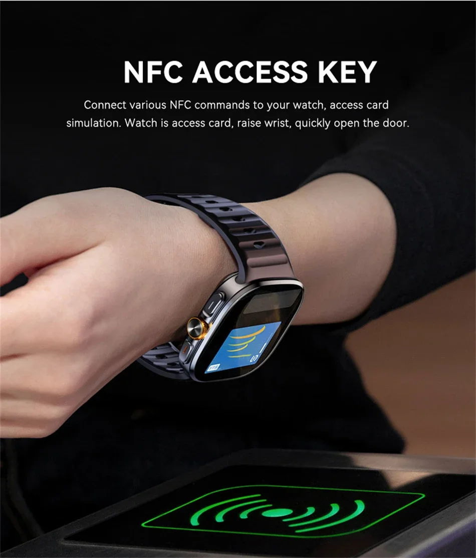 5G/4G Full Network Smart Watch HD 2.4 inch Big Screen Video Call 16GB+256GB RAM 2100mAh Google Play WIFI GPS Sim Card Smartwatch