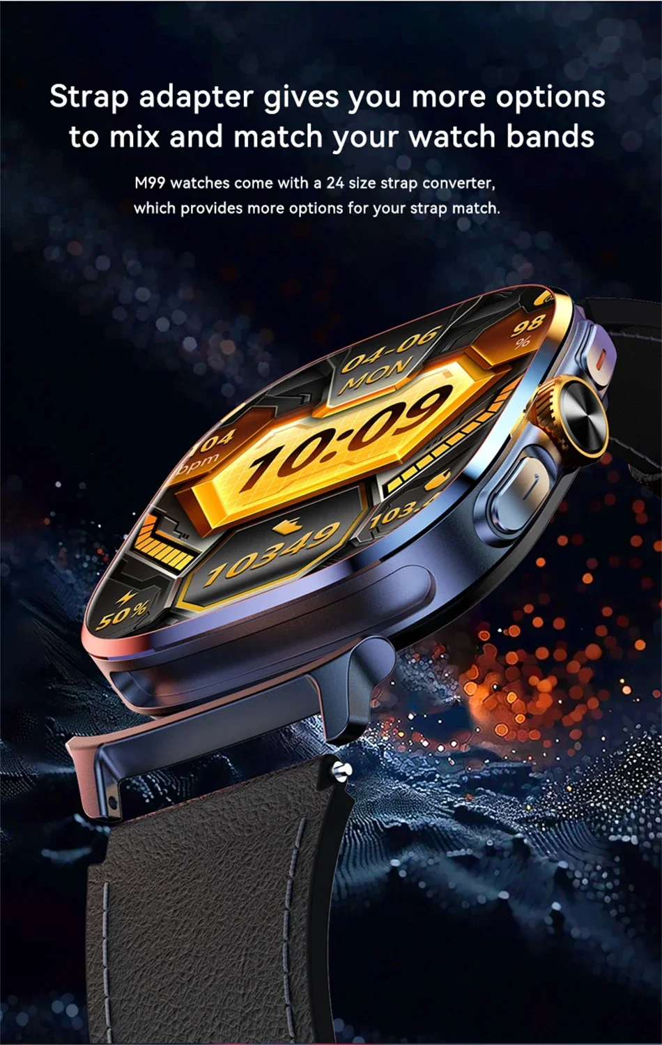 5G/4G Full Network Smart Watch HD 2.4 inch Big Screen Video Call 16GB+256GB RAM 2100mAh Google Play WIFI GPS Sim Card Smartwatch