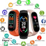 M6 Smart Watch Fitness Heart Rate Blood Pressure Monitor