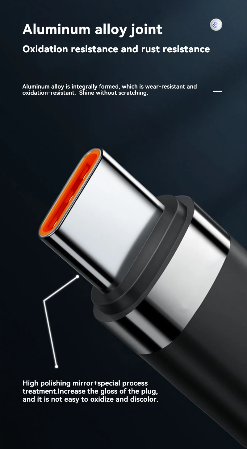 120W Fast Charger PD Quick Charging High Quality USB C TO USB Type C Cable For iPhone Xiaomi 15 Plus Pro Max Samsung S24