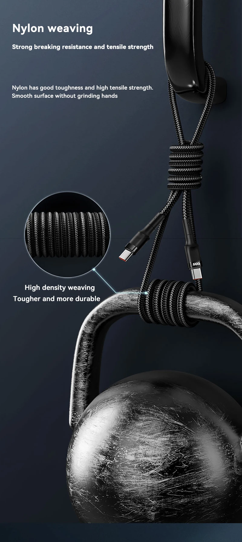 120W Fast Charger PD Quick Charging High Quality USB C TO USB Type C Cable For iPhone Xiaomi 15 Plus Pro Max Samsung S24