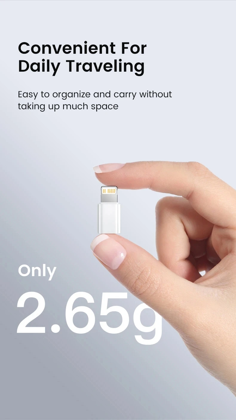 For IOS Female To USB C Male Converter OTG Type C To iPhone Adapter Fast Charging Adaptador For iPhone 14 Pro Max iPad Airpods