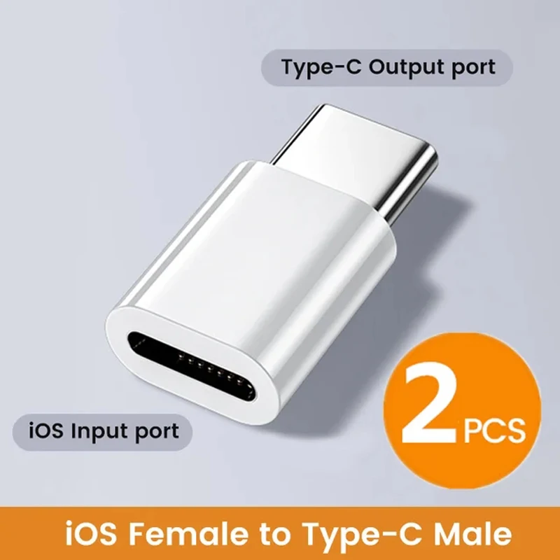 2PCS USB C Male
