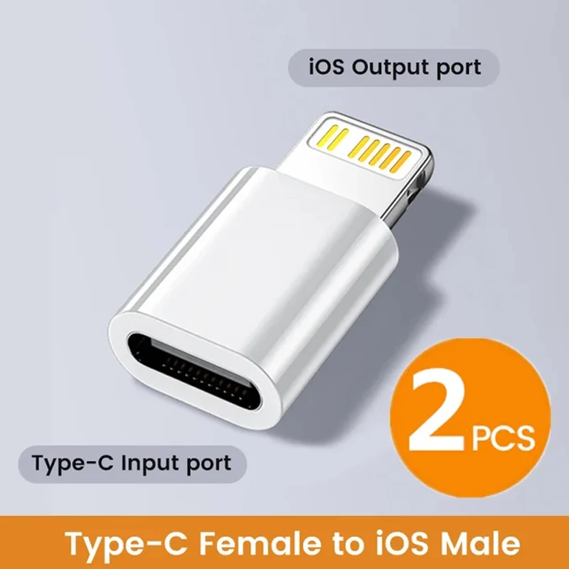 2PCS USB C Female