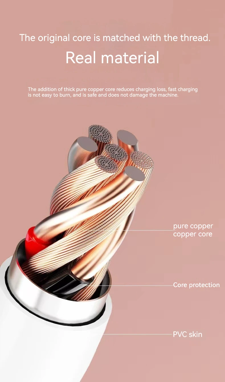 66W USB TYPE-C Fast Charge Cable 3M 5M 8M 10M 12M USB C Device Micro USB Android Charging Cable for Huawei Xiaomi Samsung Camera