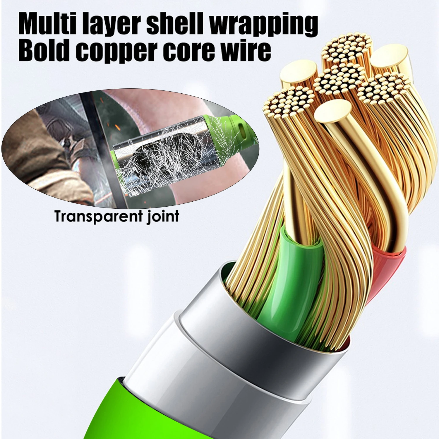 240W Super Fast Charging Cables USB A To Type C Dual C Charger Wire LED Digital Display Cord for IPhone Samsung Xiaomi Google