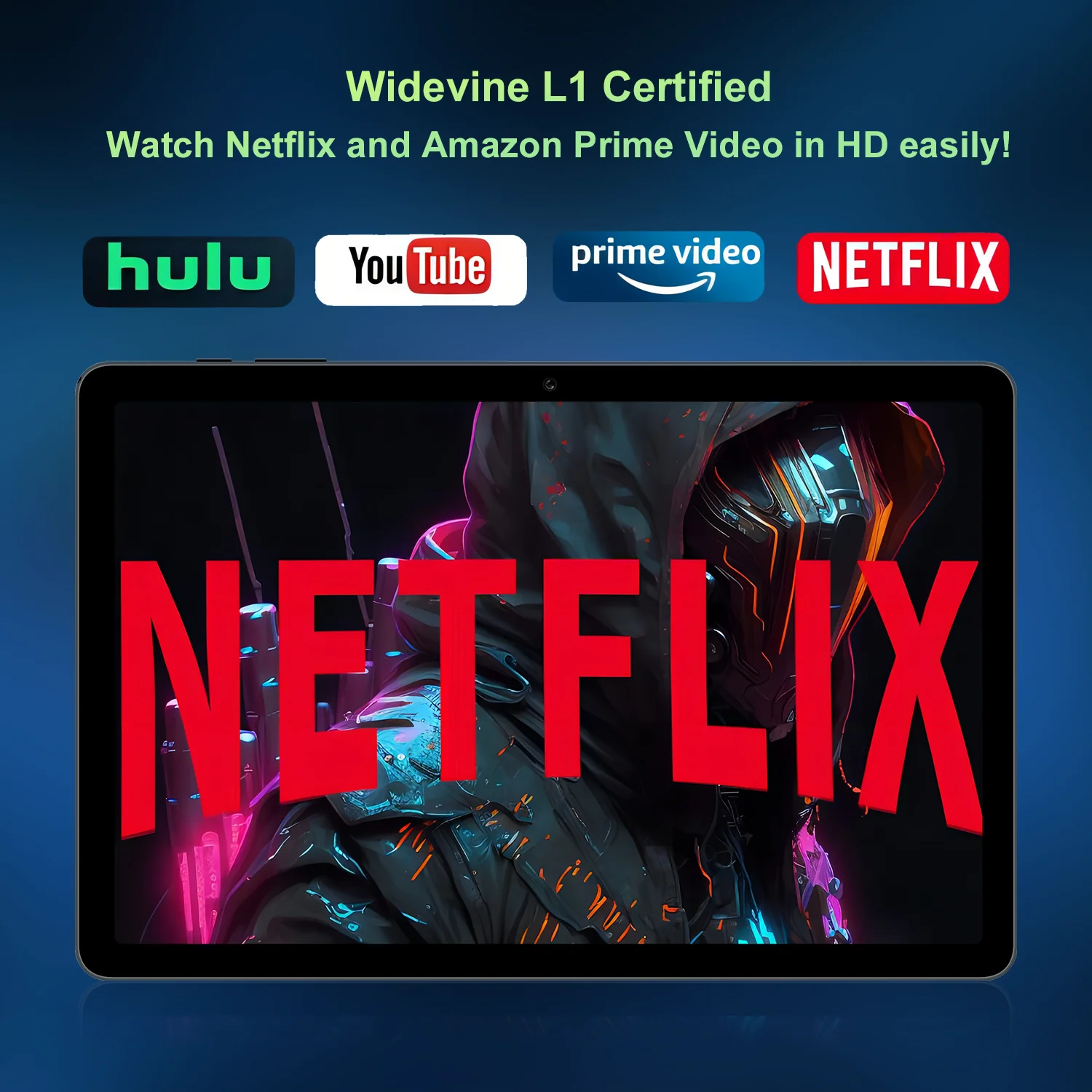 BNCF 11 Inch Android 15 MTK G100 8-Core 2K IPS Screen Tablet 4/8GB RAM 128GB ROM 7000mAh Battery 4G LTE Type-C Widevine L1 Pad