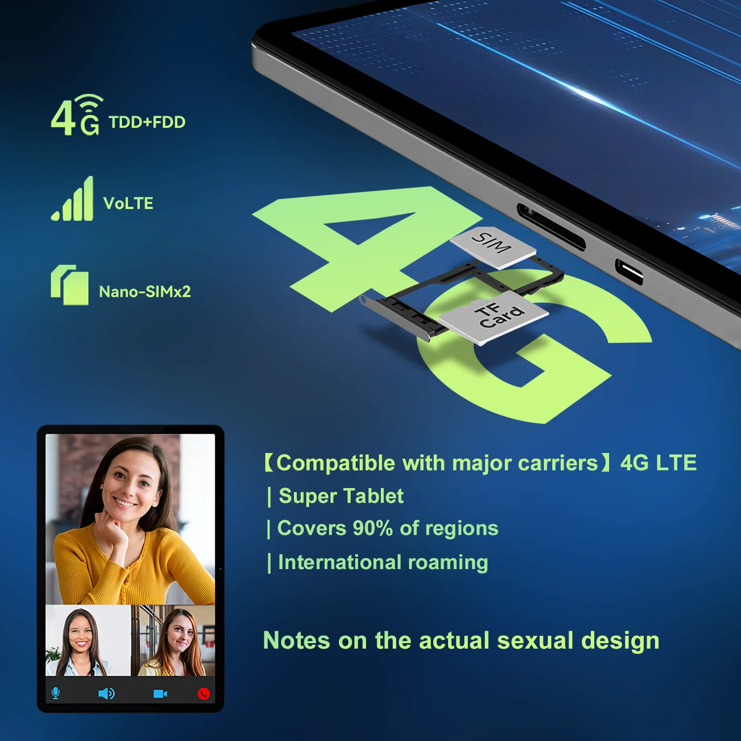 BNCF 11 Inch Android 15 MTK G100 8-Core 2K IPS Screen Tablet 4/8GB RAM 128GB ROM 7000mAh Battery 4G LTE Type-C Widevine L1 Pad