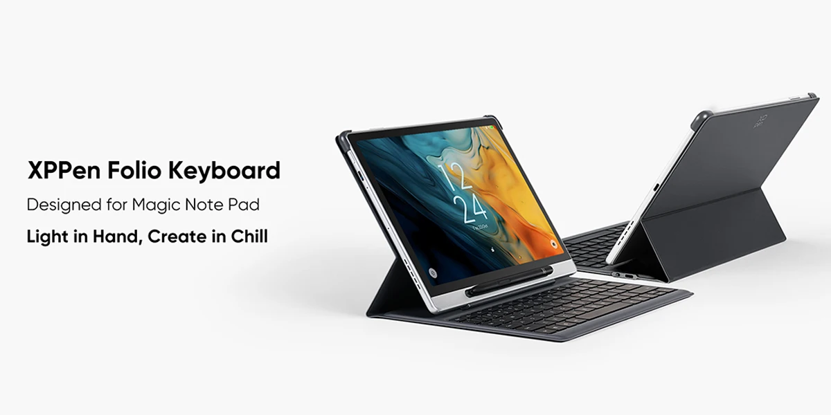 XPPen Magic Note Pad Android 14 White Graphic Tablet Business Digital Writing Notebook Pad 3-in-1 Color Ink Paper E-book Reader