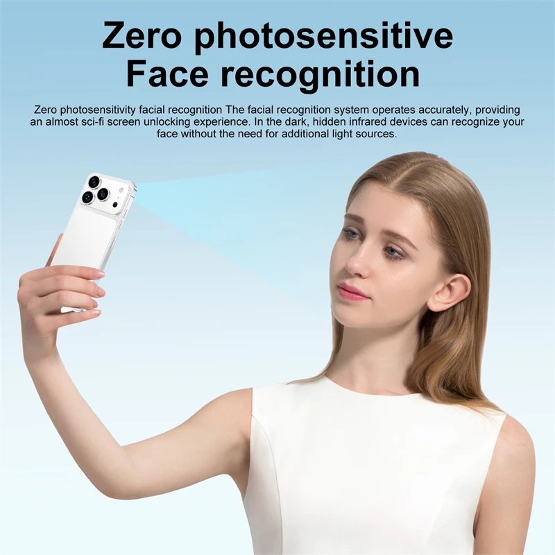 HD 4K Android 15 New i17 Pro Max 7.3 inch Hot 2026 Battery 4G 5G Dual Sim 12GB+512GB 8000mAh Card WiFi GPS