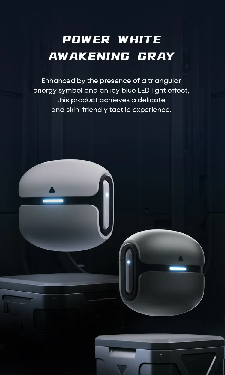 TWS Wireless Earpods Bluetooth 5.3 Wireless Earphones Dual Mode ENC Talking Noise Canceling