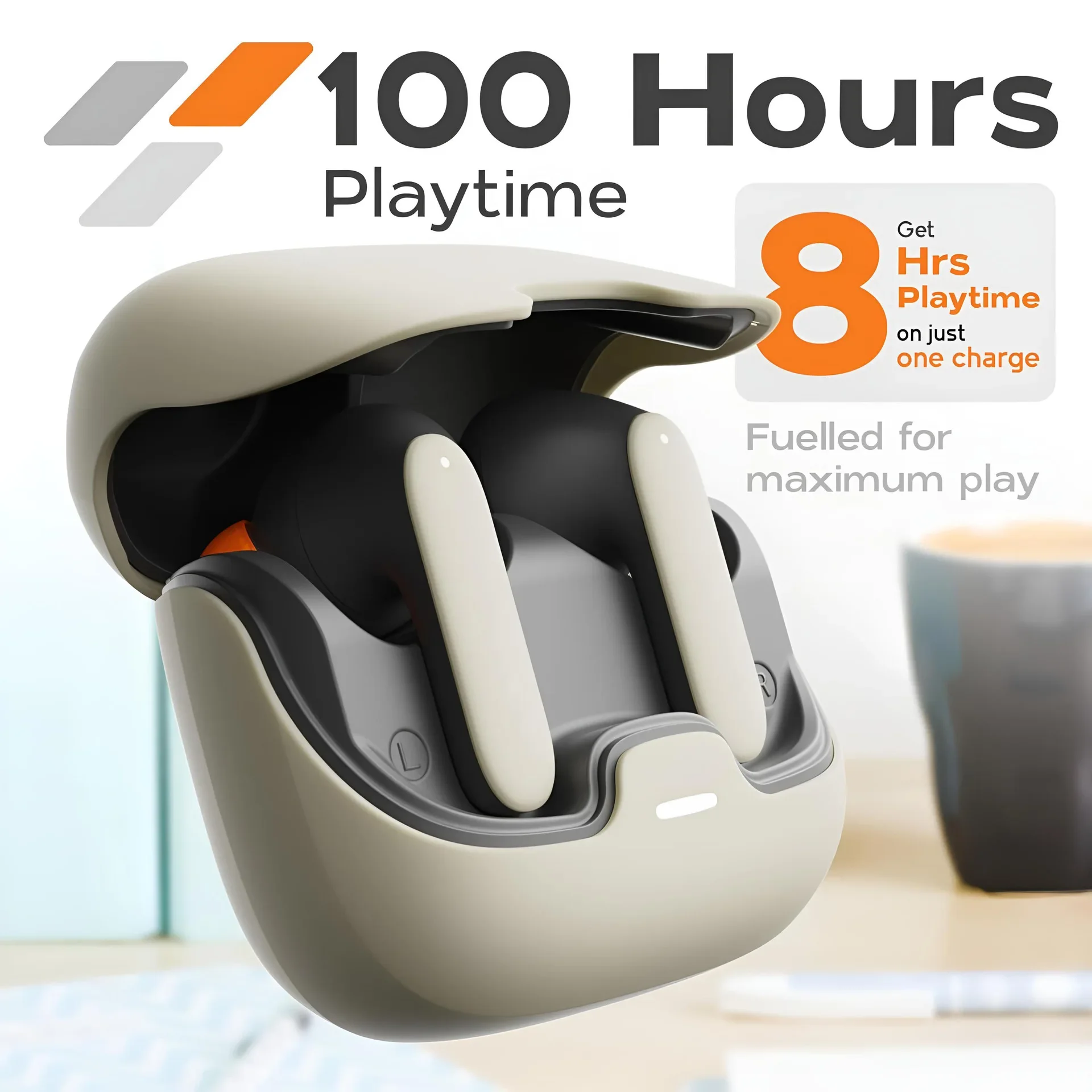 TWS Wireless Earphones Bluetooth 5.4 Ultra-low Latency Dual Microphone ENC Noise Cancelling