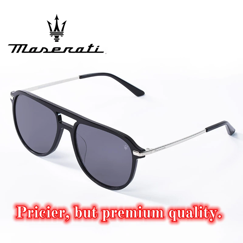 MASERATI Luxury Sunglasses High End for Men Women Polarized UV400 Driving Glasses Classic Style Premium Quality  Fashion Design