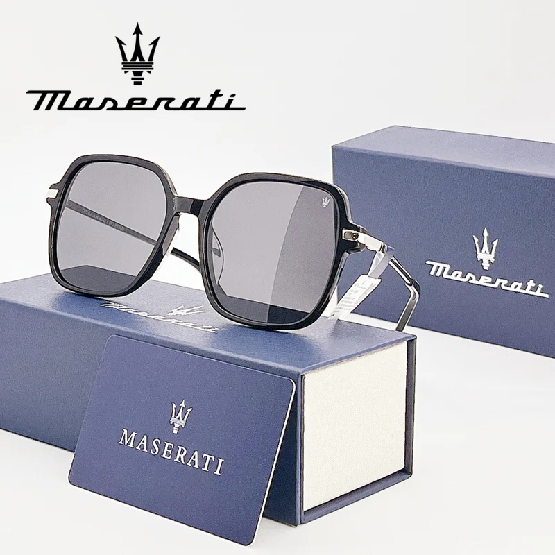 MASERATI Luxury Sunglasses High End for Men Women Polarized UV400 Driving Glasses Classic Style Premium Quality  Fashion Design