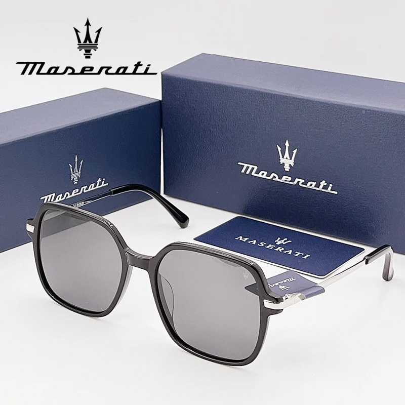 MASERATI Luxury Sunglasses High End for Men Women Polarized UV400 Driving Glasses Classic Style Premium Quality  Fashion Design