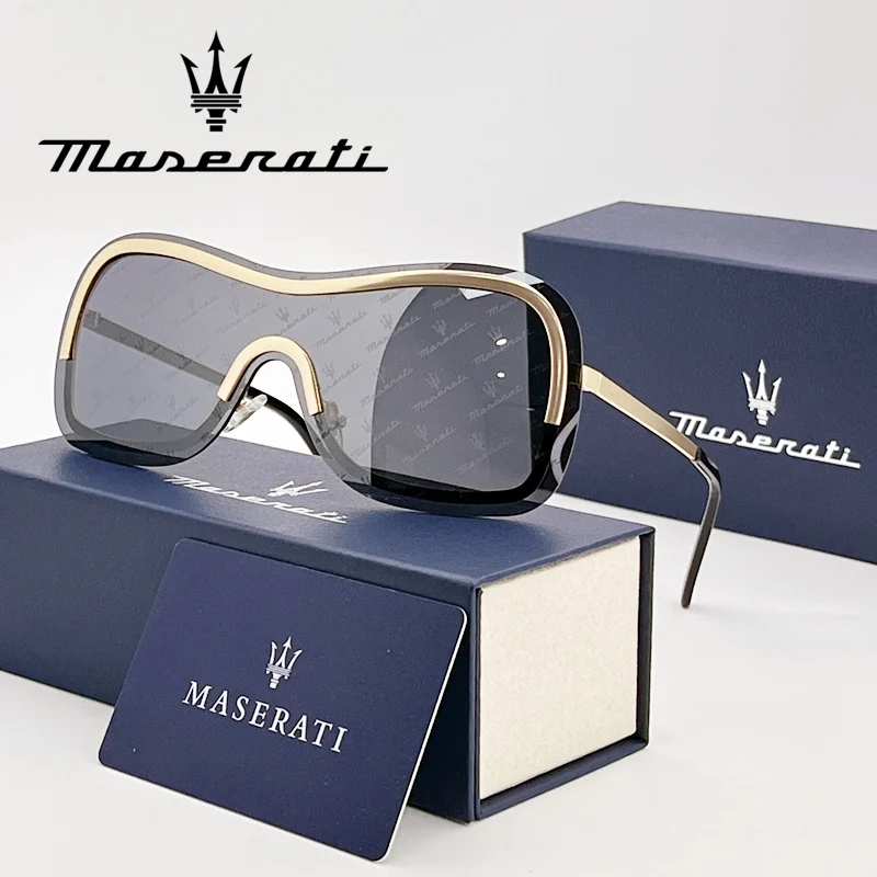 MASERATI Luxury Sunglasses High End for Men Women Polarized UV400 Driving Glasses Classic Style Premium Quality  Fashion Design