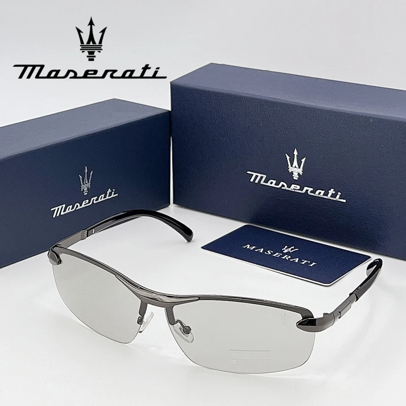 MASERATI Luxury Sunglasses High End for Men Women Polarized UV400 Driving Glasses Classic Style Premium Quality  Fashion Design