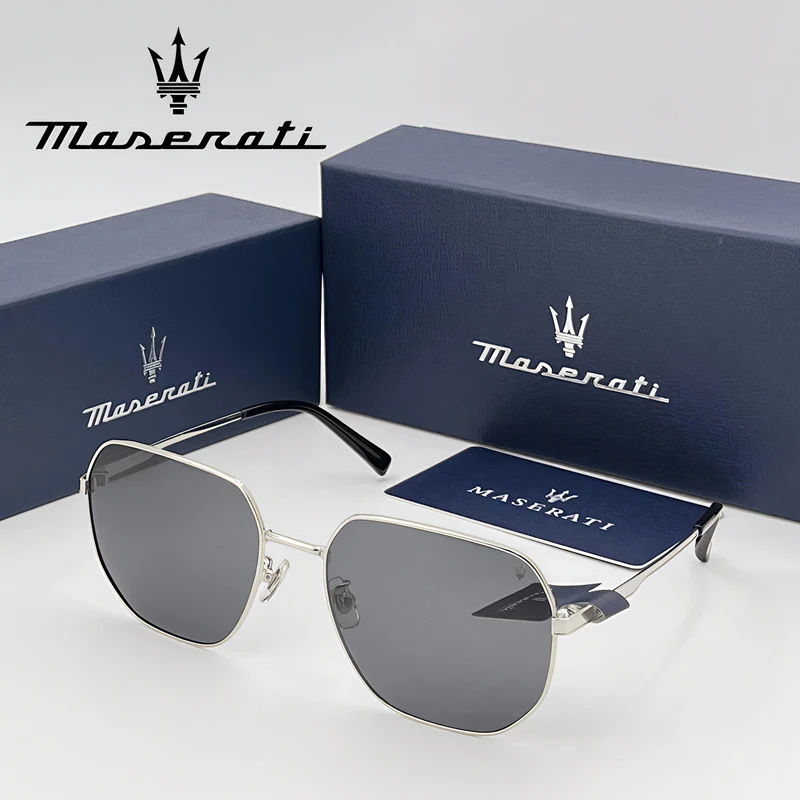 MASERATI Luxury Sunglasses High End for Men Women Polarized UV400 Driving Glasses Classic Style Premium Quality  Fashion Design