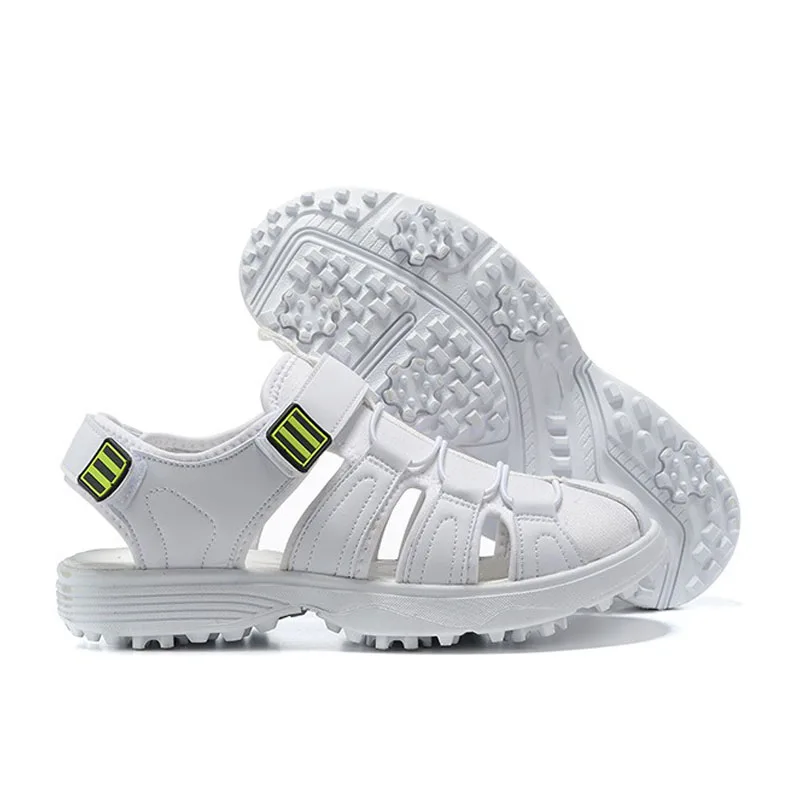 White sandals