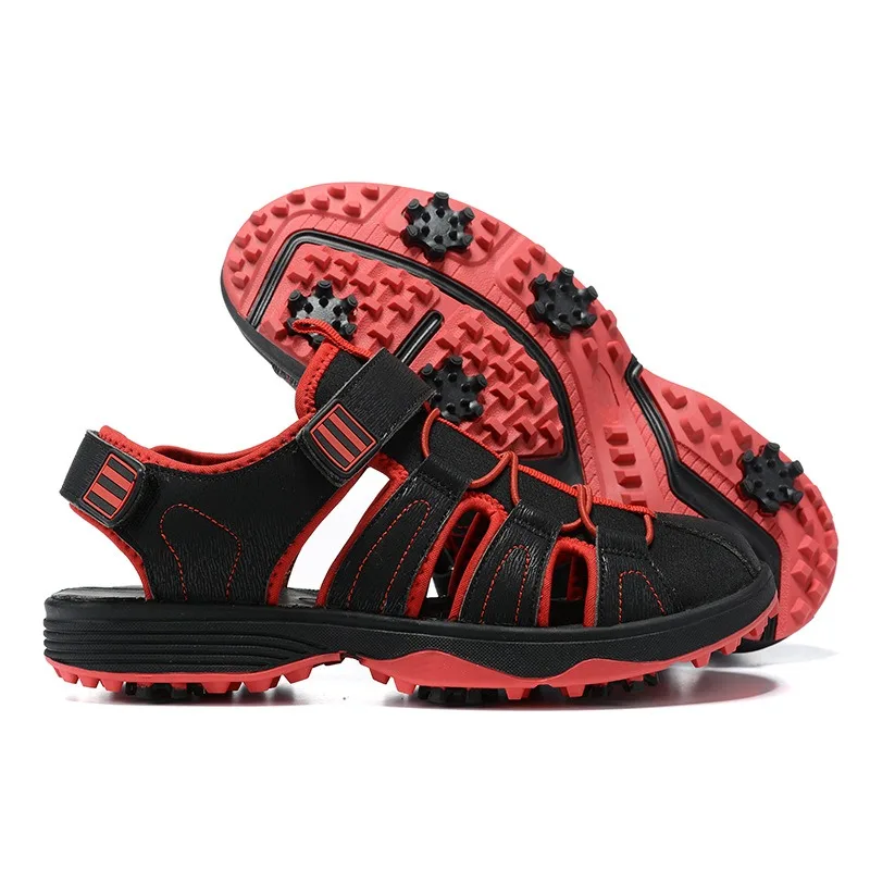 Red sandals