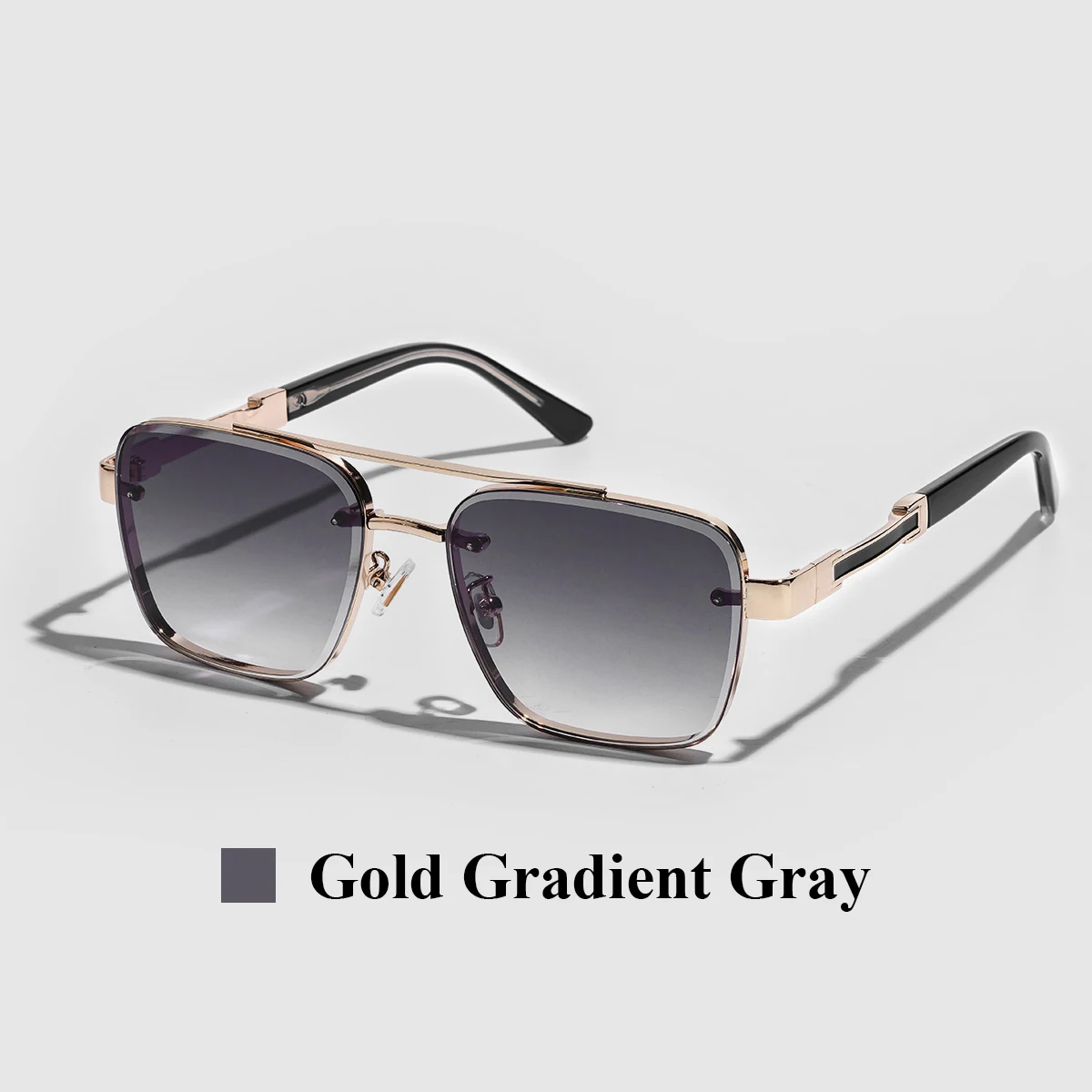 Gold gradient gray