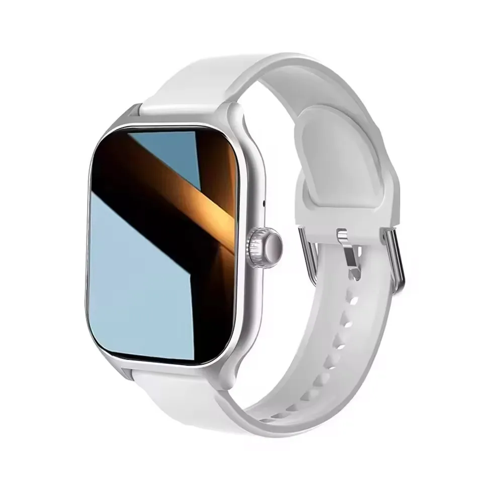 Silver silicone band