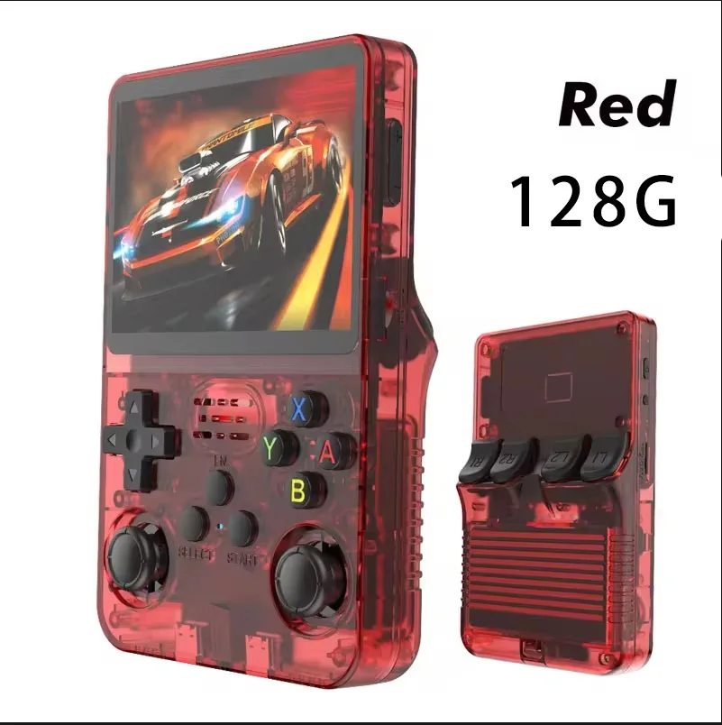transparent red 128G