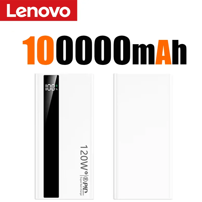 White 100000mAh