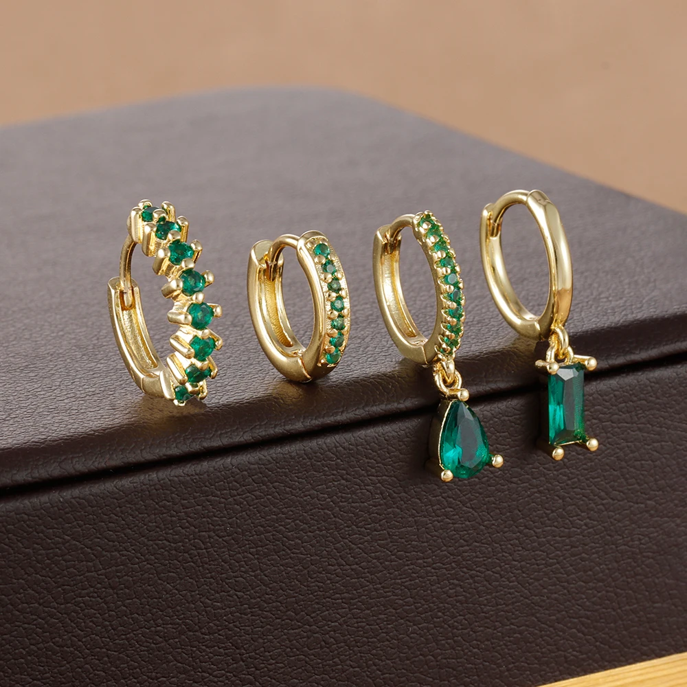 gold-green-4PCS