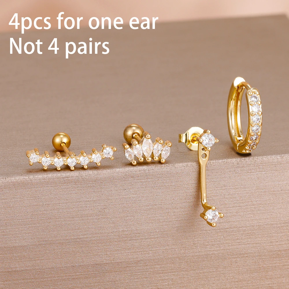 6-gold-white-4PCS