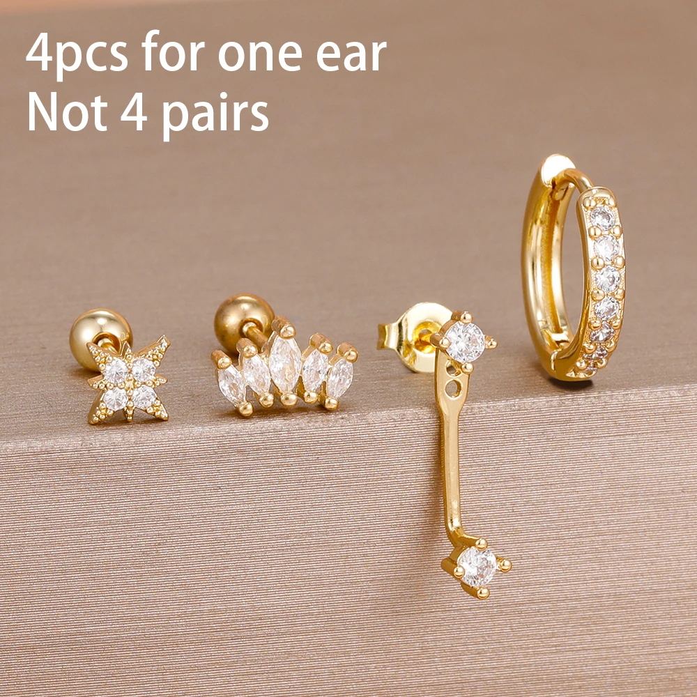 9-gold-white-4PCS