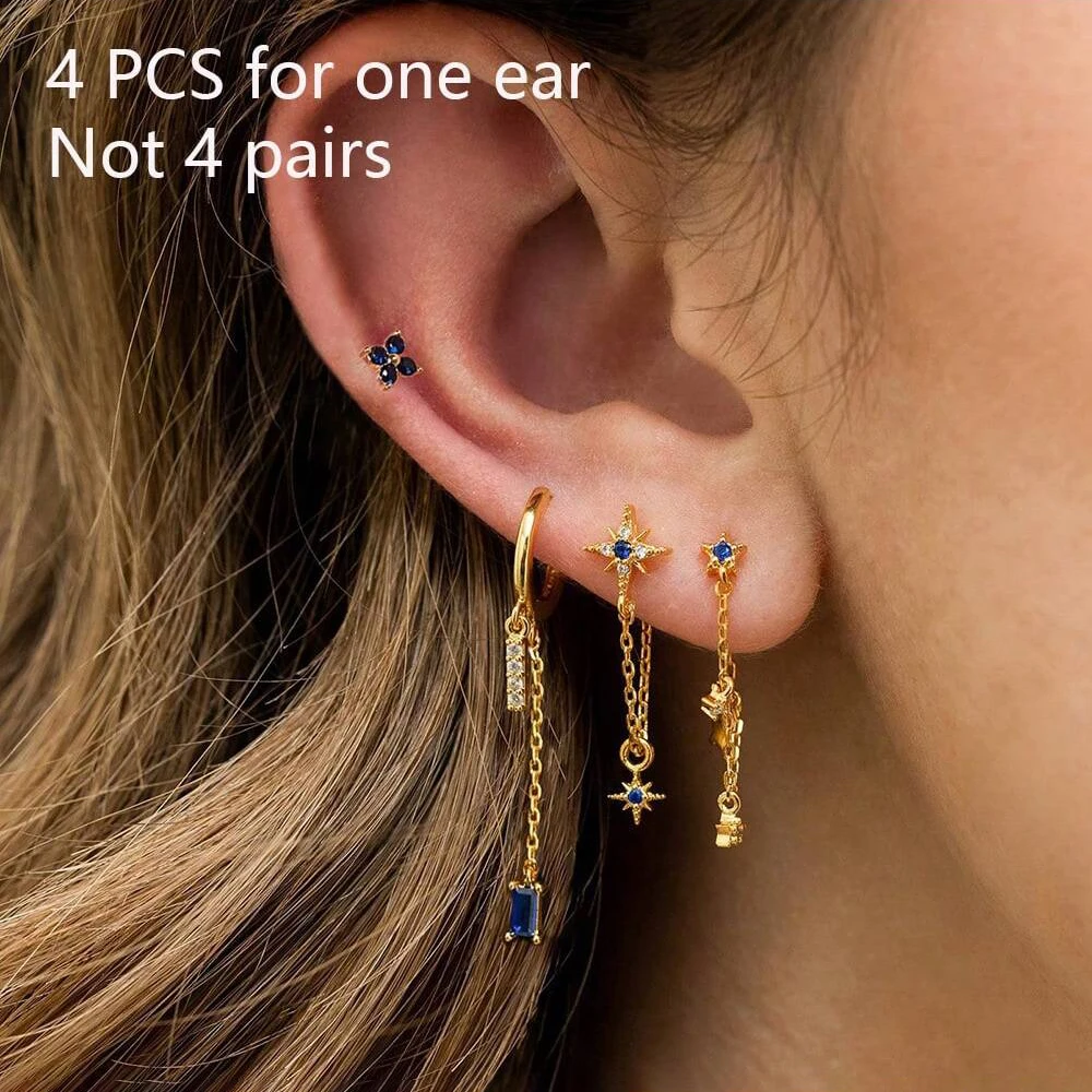 gold-blue-4PCS