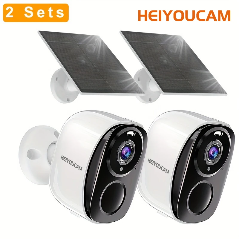 2 Set Solar Cam